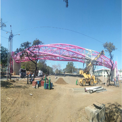 Πολυ ζευκτόν 110m σωλήνων χάλυβα συγκόλλησης ζευκτόντων πλαισίων κλίσεων διαστημικό γκρι