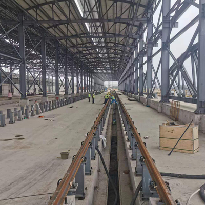 Q355 Steel Frame Roof Construction 50 120mm Για αποθήκευση