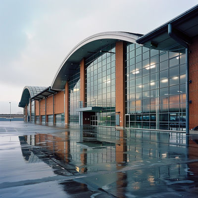 Ελεγκτική και καινοτόμα διαστημική δομή για βιβλιοθήκες και αίθουσες εκθέσεων Προσαρμόσιμες λύσεις κατασκευής από χάλυβα