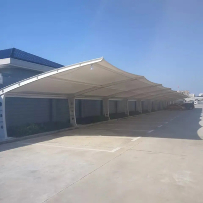 Προκατασκευασμένοι PVC εκτατοί Awnings υφάσματος έντασης δομών άσπροι