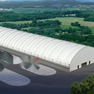 Q235 δομή μεμβρανών έντασης που χτίζει PU 0.6mm τη στέγη αδιάβροχη