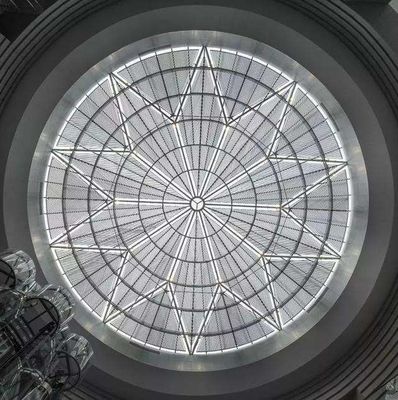 Διπλό γυάλινο θολωτό ακρυλικό φεγγίτη 0,36mm θολωτό φεγγίτη Perspex 0,6mm