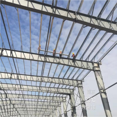 Πύλη πλαίσια 48m πύλη πλαίσιο 0.36mm μεγάλης έκτασης στεγών Decoiling επίπεδο