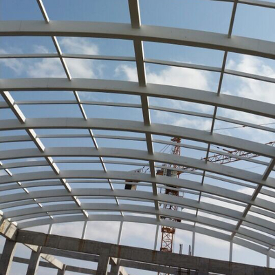 Prefab τοποθετημένη συγκράτηση μεγάλη έκταση 820mm φεγγιτών θόλων στεγών κοπή στεγών