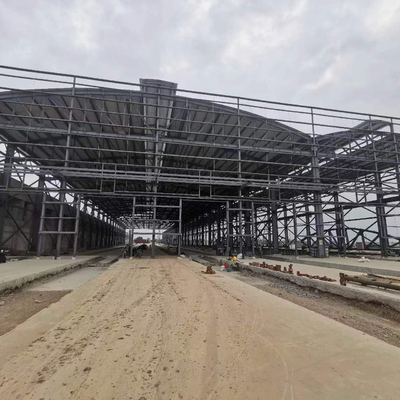 Q355 Steel Frame Roof Construction 50 120mm Για αποθήκευση