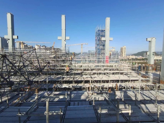 Σιδηρομεταλλευτική δομή Σιδηρομεταλλευτικά συστήματα τετραγωνιών υψηλής αντοχής ελαφρού βάρους
