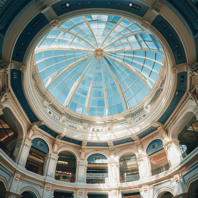 Έλεγκτο Sky Roof Dome Skylight. Τέλειο για τα κτίρια Grand Dome.