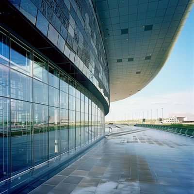 Διαστημική δομή από χάλυβα για κρεμασμένες δομές σε αίθουσες κινηματογράφου που μεγιστοποιούν το χώρο και την ποιότητα του ήχου