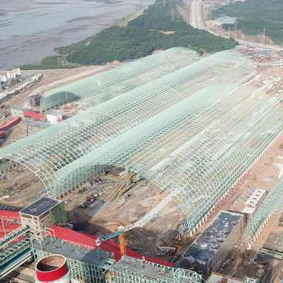 Προκατασκευασμένη βιομηχανική αποθήκη από χάλυβα