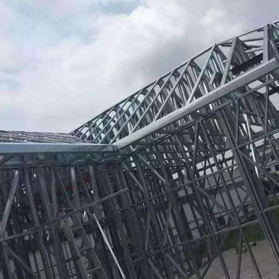 Προσαρμοσμένη Ελαφριά Γαλβανισμένη Ατσάλινη Δομή Στέγης Τραβέρσας Πρότυπο GB