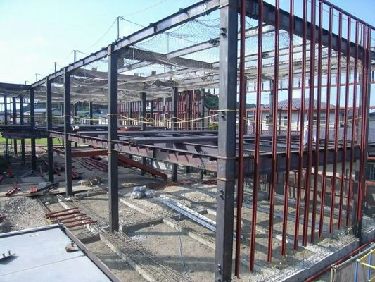 Prefabricated Steel Structure Warehouse with Long-span Grid Structure and Customized Color for 15-21 Days Delivery