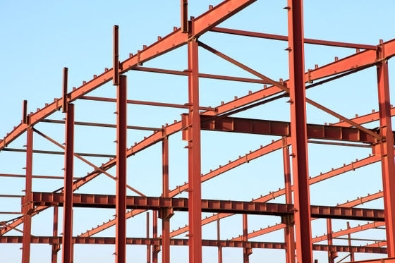 Low Cost Sound-proof Steel Structure Building with 15-21 Days Delivery Fast Build Prefabricated Steel Structure