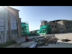 διαστημικό πλαίσιο χάλυβα δομή φωτεινή αποθήκη και εργοστάσιο κτίριο